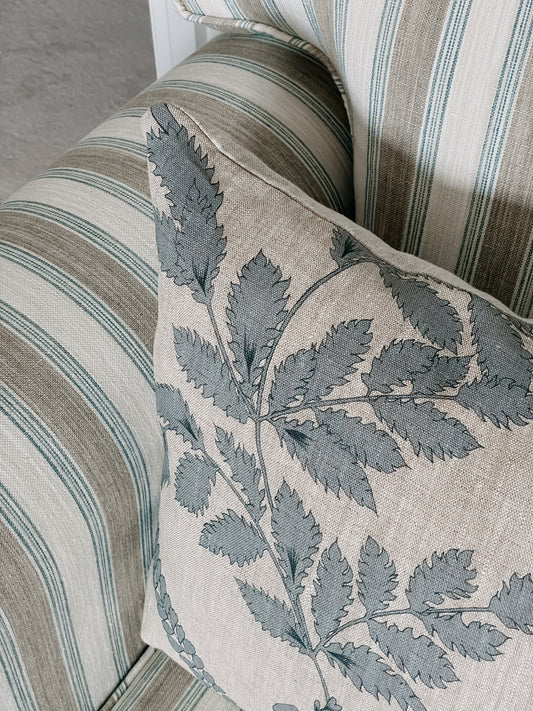 Forest Ferns (Petrol) - Single Sided - 60cm x 40cm