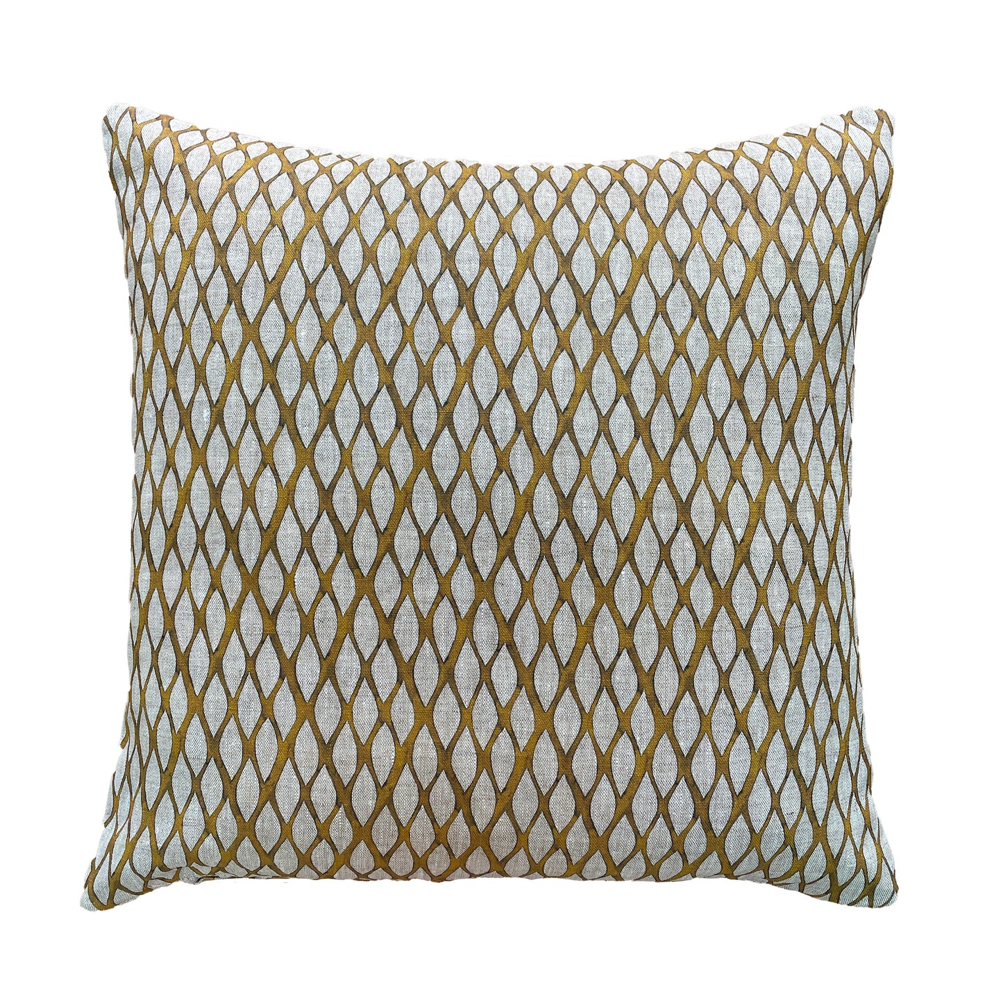 Trellis (Ochre) - Double Sided - 50cm x 50cm